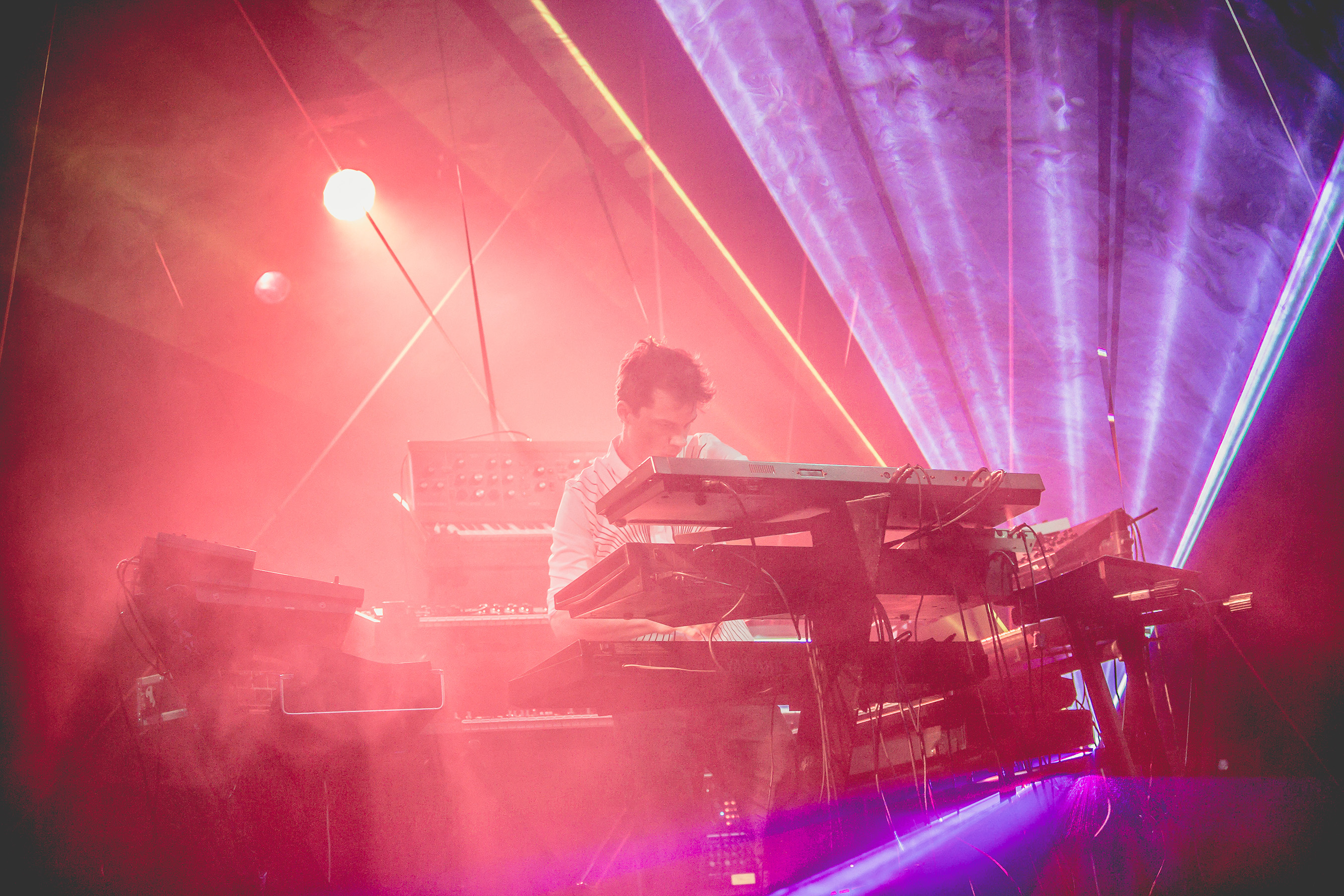 Carlos Trilha em performance, 2018
