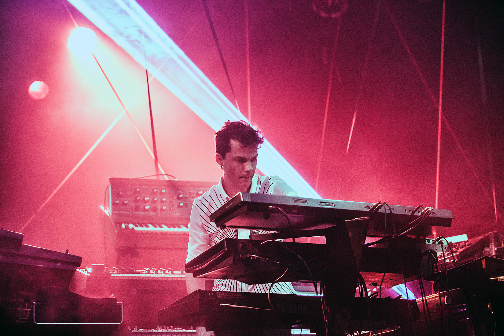 Carlos Trilha em performance, 2018