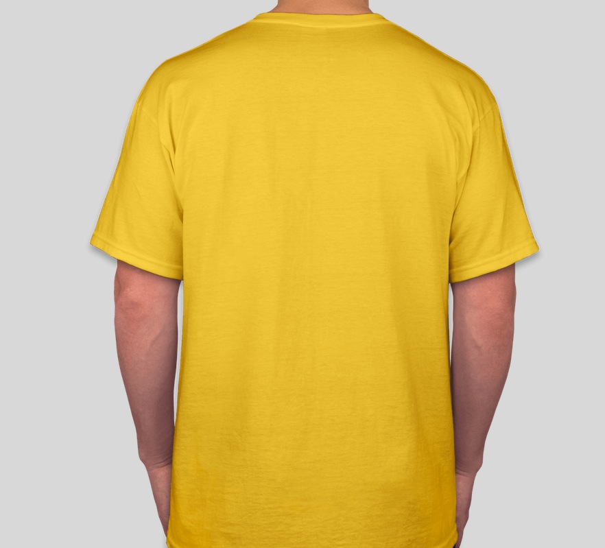 Camiseta Four SynthsWaves Amarela