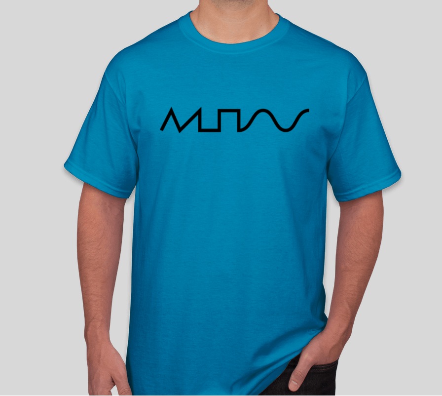 Camiseta Four SynthsWaves Azul Royal